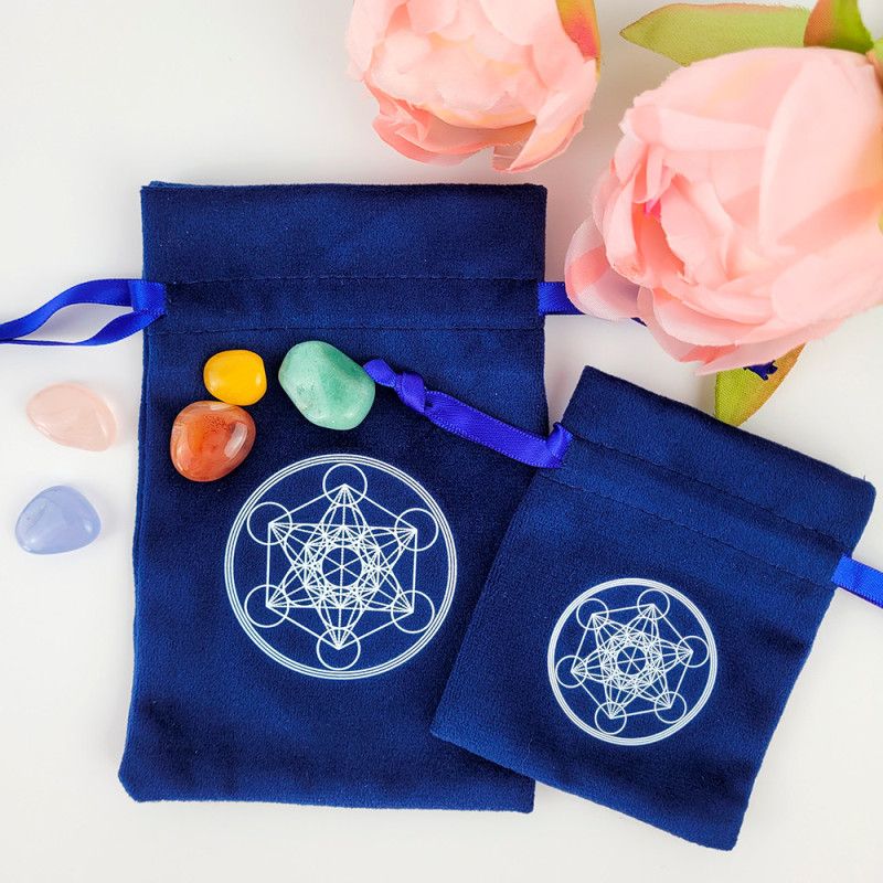 Bolsa para piedra Cubo de Metatrón