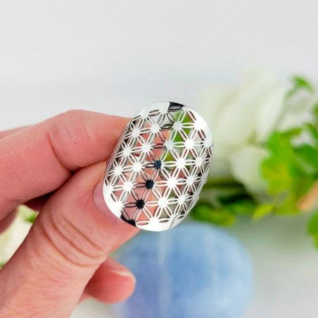 Bague Fleur de Vie ajustable