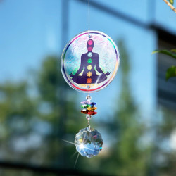 Kristall-Sonnenfänger 7 Chakren