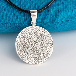 Vegvisir-Anhänger Silber