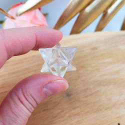 Merkaba Bergkristall aus dem Himalaya