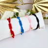 Bracciale Fiore della Vita in macramè