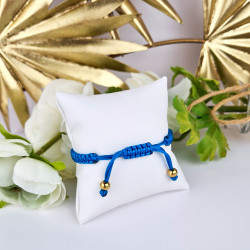 Makramee Lebensbaum Armband