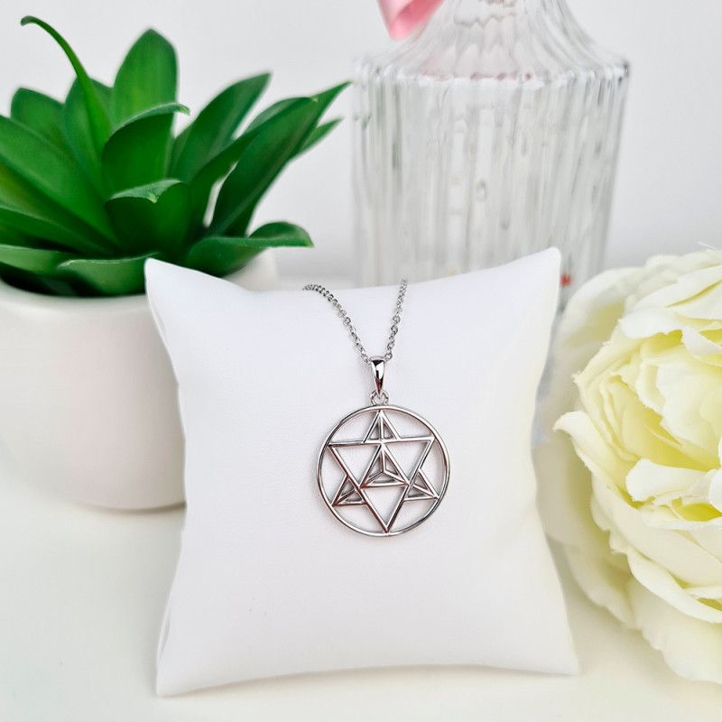 Merkaba Anhänger Silber
