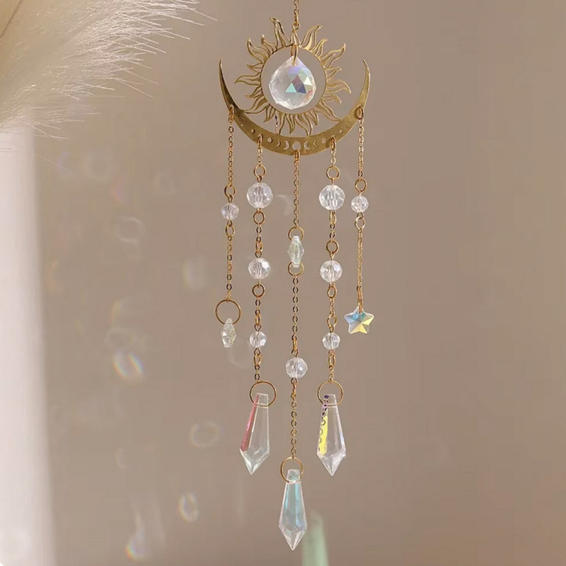 Moon and Sun Suncatcher