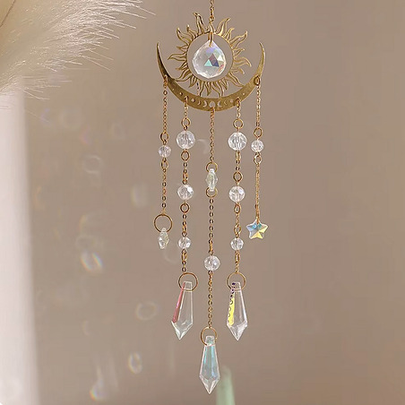 Moon and Sun Suncatcher