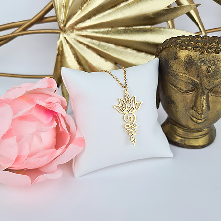 Unalome Yoga Pendant