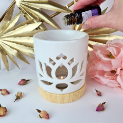 Duftlampe Lotus