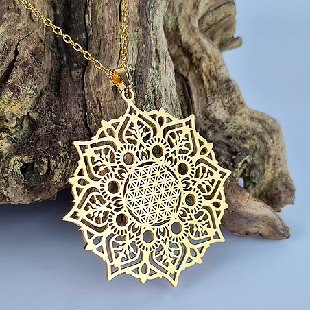 Colgante Mandala Flor de la Vida