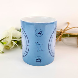 Gemini zodiac mug
