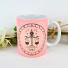 Taza signo del zodiaco Libra