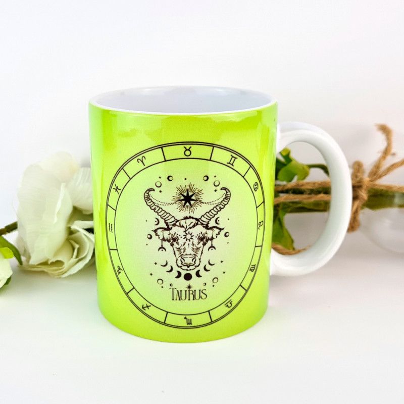 Taurus zodiac mug