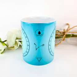 Tazza segno zodiacale Pesci