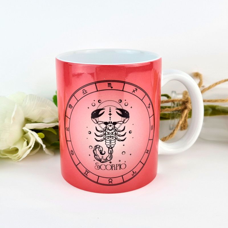 Scorpio zodiac mug
