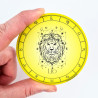 Leo zodiac sign magnet