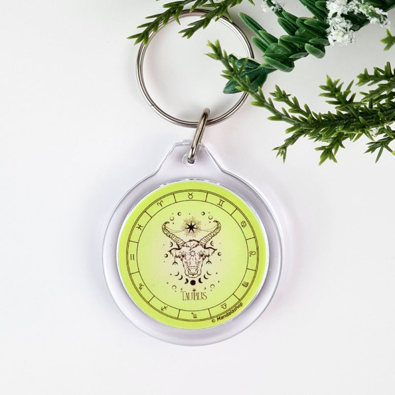 Portachiavi segno zodiacale Toro