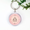 Libra zodiac sign Keychain