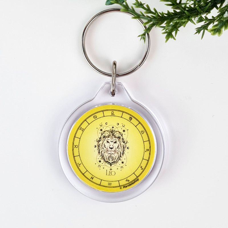 Portachiavi segno zodiacale Leone