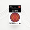 Antique Flower of Life sticker