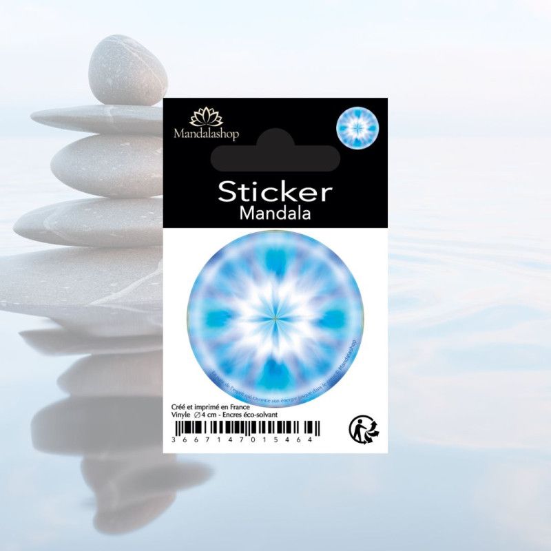Aufkleber Mandala Seelenfrieden