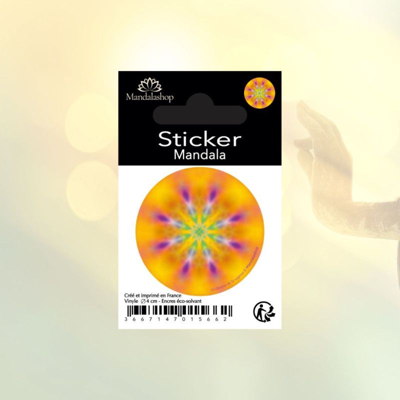 Aufkleber Mandala Pfad der Weisheit