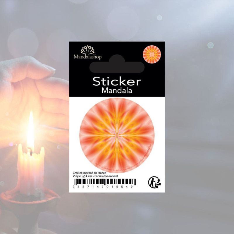 Mandala Sticker be authentic