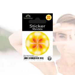 Aufkleber Mandala Richtige...