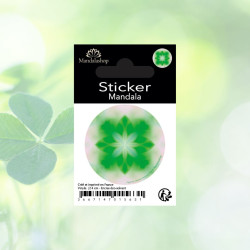 Aufkleber Mandala Glück &...