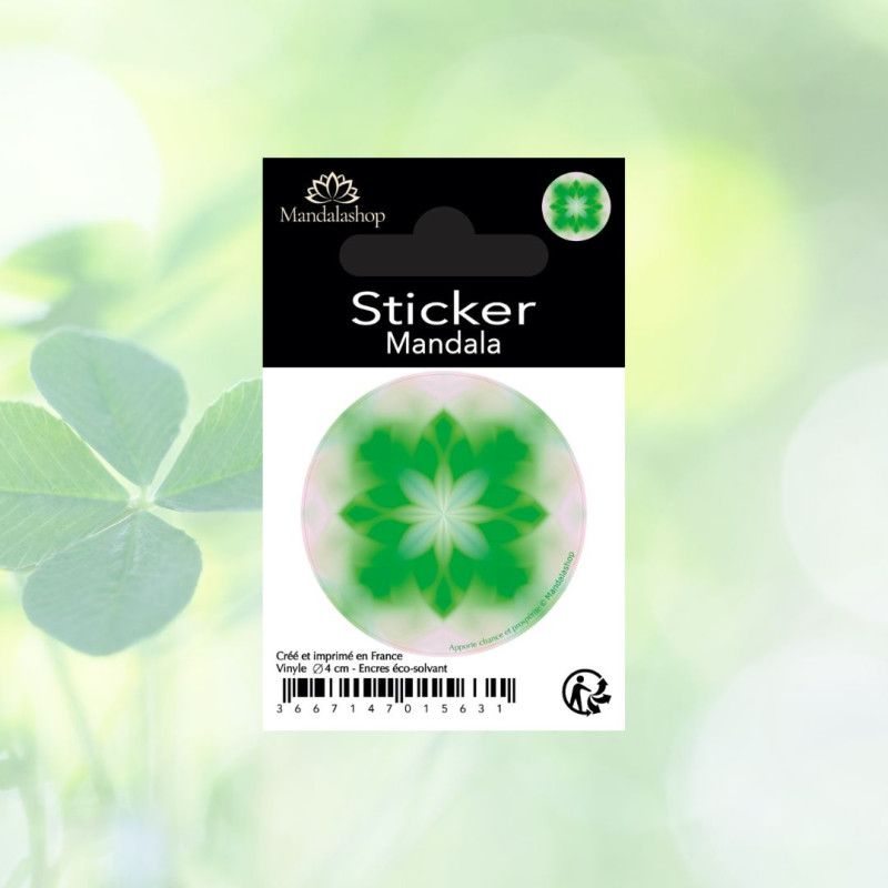 Pegatina Mandala de la suerte