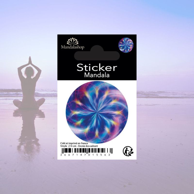 Aufkleber Mandala Verborgene Würde