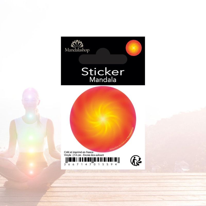 Mandala Sticker chakra relabancing