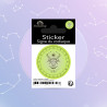 Taurus zodiac sign sticker