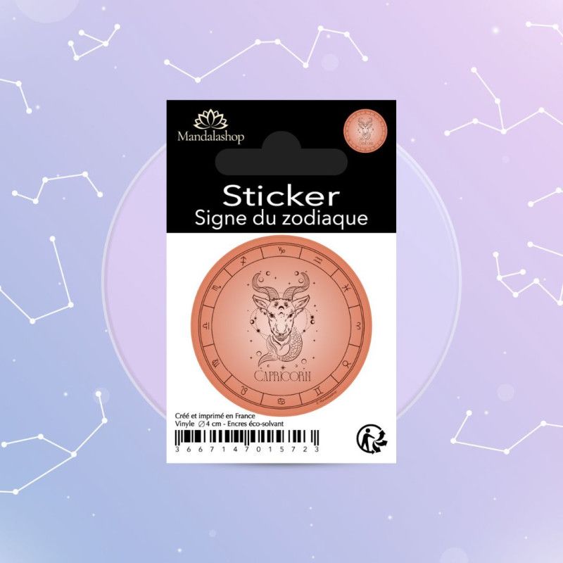 Adesivo segno zodiacale Capricorno