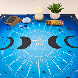 Tapete de cartas 60x60 cm satinado – Fases de la luna