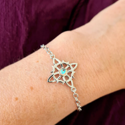 Hexenknoten Armband Silber