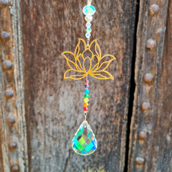 Lotus Flower Suncatcher