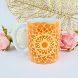 Tasse Mandala Glück aus inspirierter Intelligenz