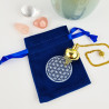 Flower of Life pouch for pendulum