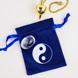 Samtbeutel für Pendel Yin Yang