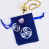 Positive Triskelion pendulum pouch