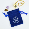 Pentacle pendulum pouch