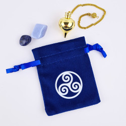 Negative Triskelion pendulum pouch