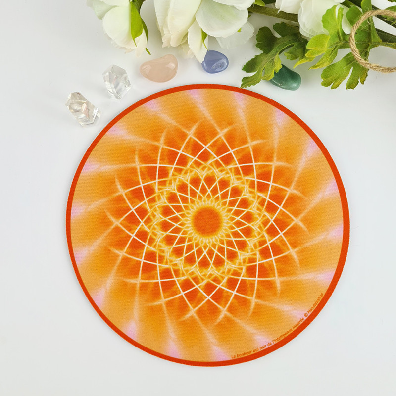 Mandala mouse pad of happiness