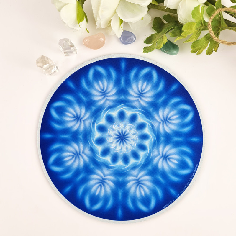 Tapis de souris Mandala douceur des sentiments