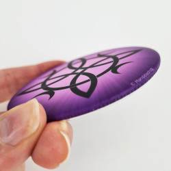 Magnet Hexenknoten Lila