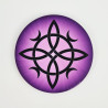 Magnet Hexenknoten Lila