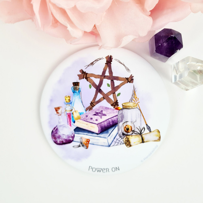 Witch magnet Power On