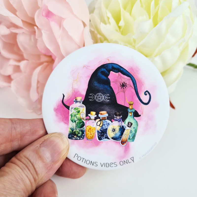 Imán bruja pociones mágicas – Potions Vibes Only