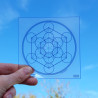 Vinilo para ventana Metatron transparente