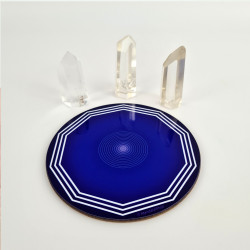 Disque harmonisant Triple Décagone indigo
